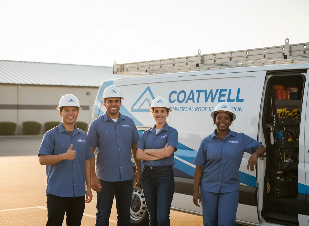 Commercial roof coating company in Paden City, WV
